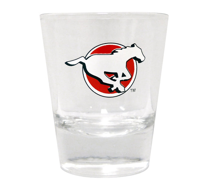 Stamps Logo Shot Glass