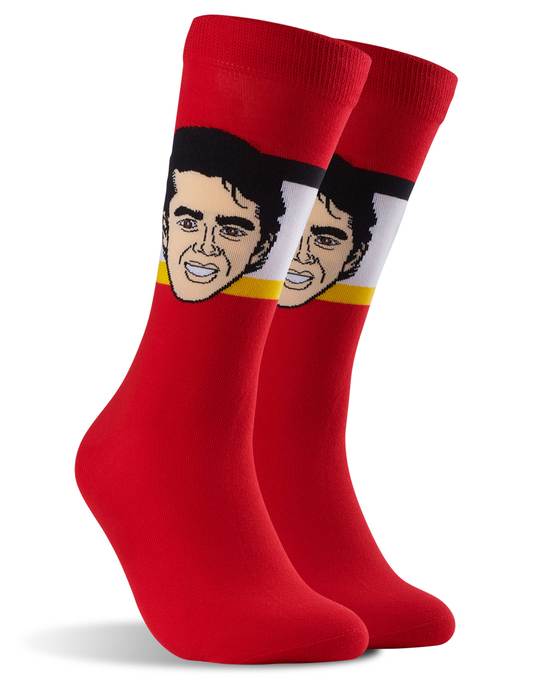 Flames Johnny Gaudreau Socks