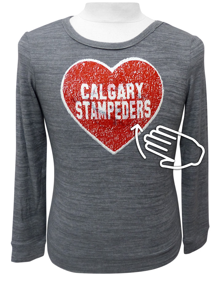 Stamps Girls New Era Flip Sequin Sweater