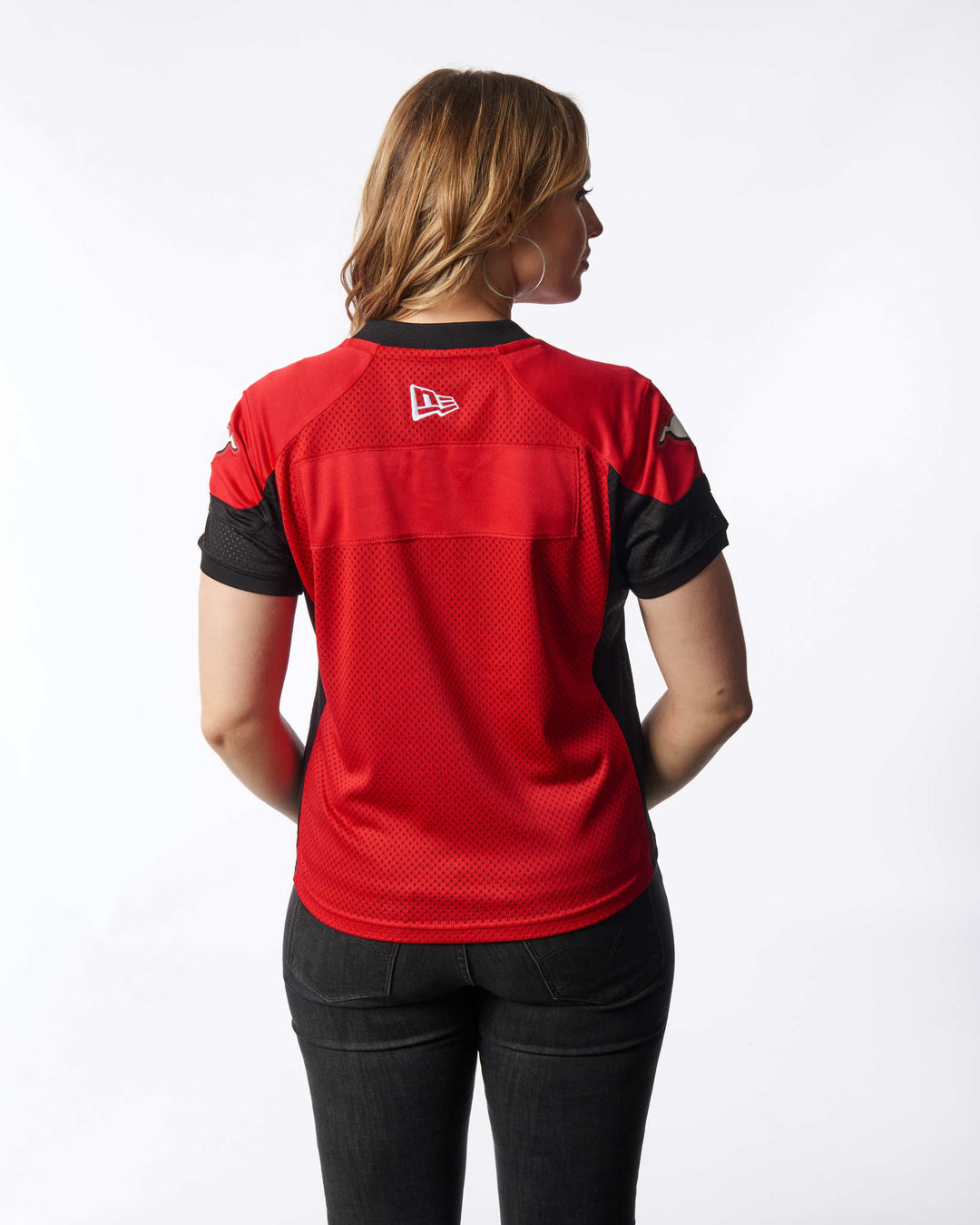 Stamps Ladies New Era Red Replica Jersey