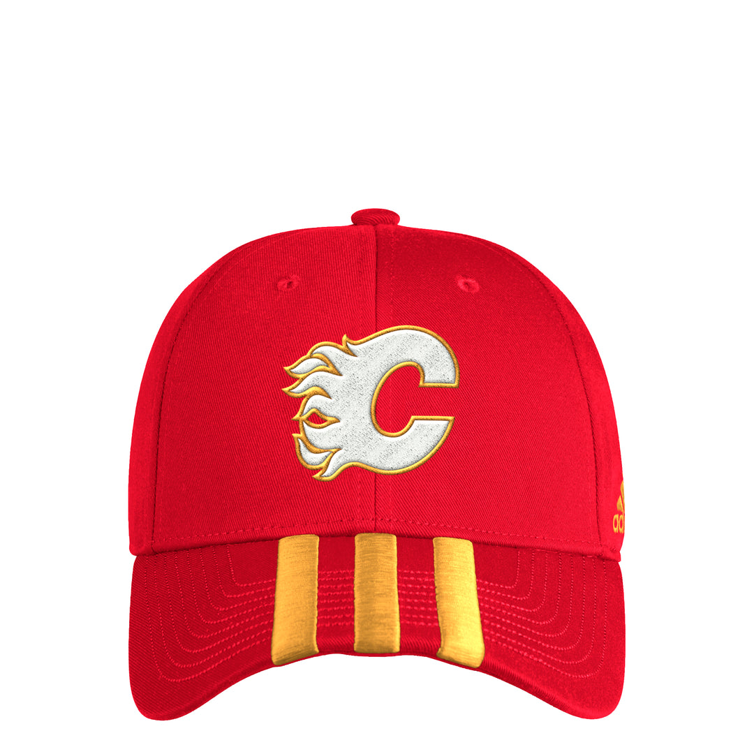 Flames adidas 3 Stripe Adj Cap