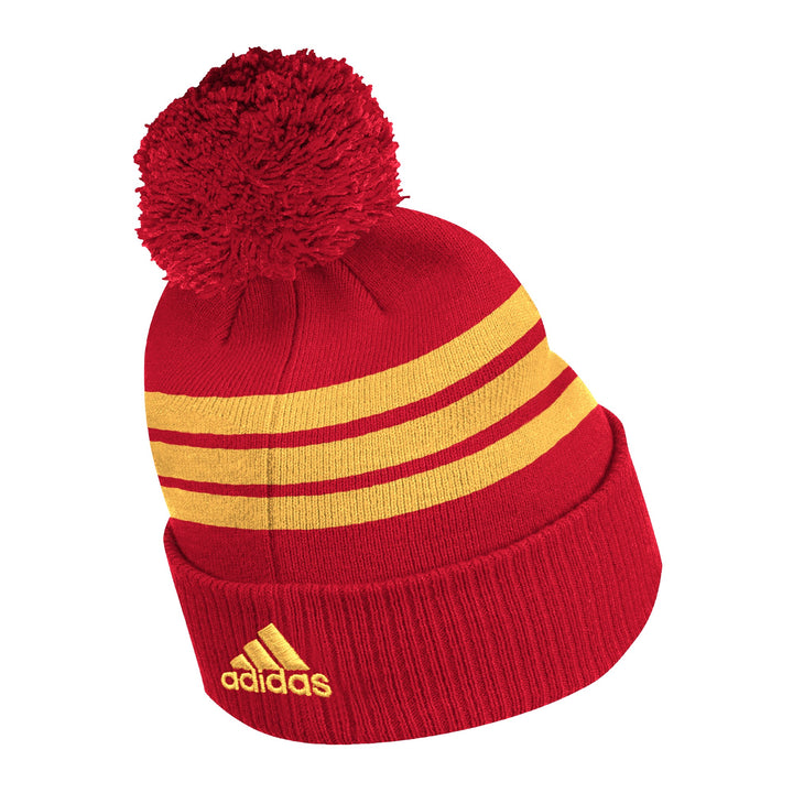 Flames adidas 3 Stripe Cuff Beanie