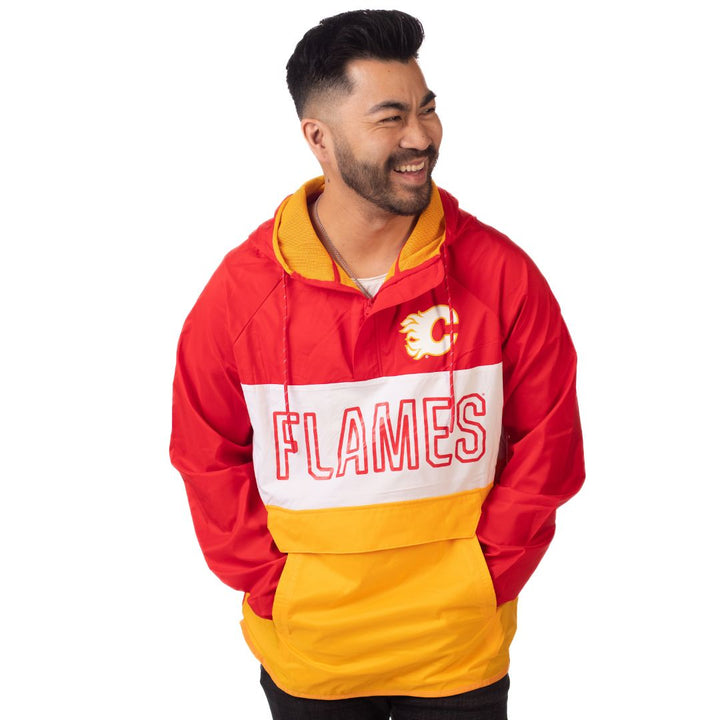 Flames Fanatics Iconic Defender Anorak Jacket