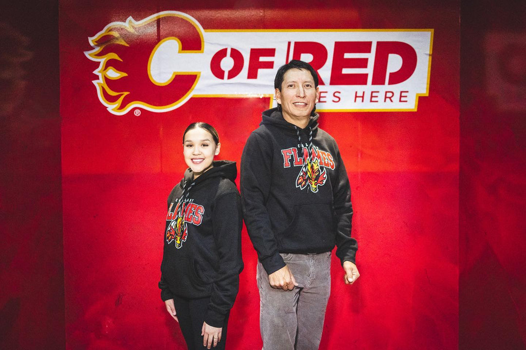 Flames Indigenous Celebration Pullover Hoodie – CGY Team Store